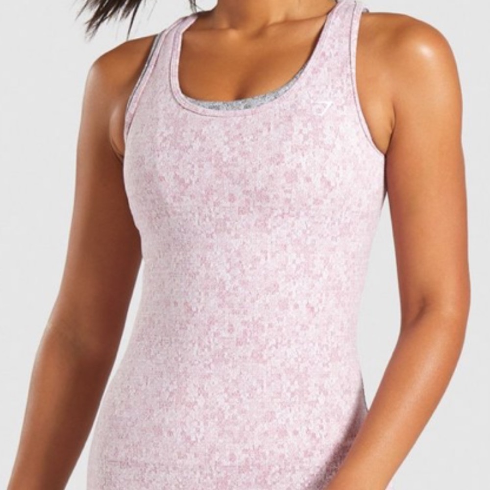 Gymshark Fleur Texture Vest